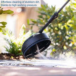 Load image into Gallery viewer, Pressure washer cleaning a surface with greenery in the background
