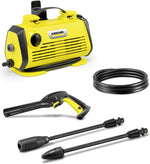 Load image into Gallery viewer, Karcher pressure washer with hose and nozzles on a white background